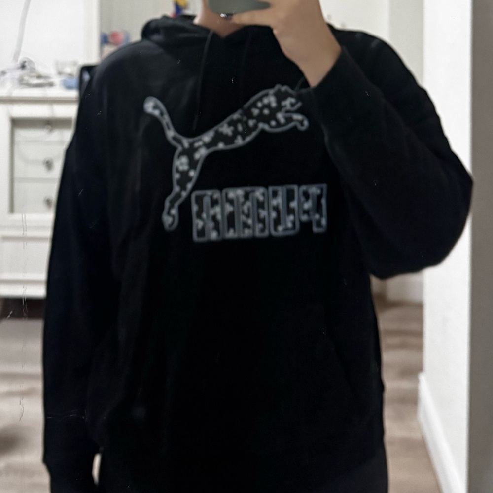 Puma Women's Black Hoodie